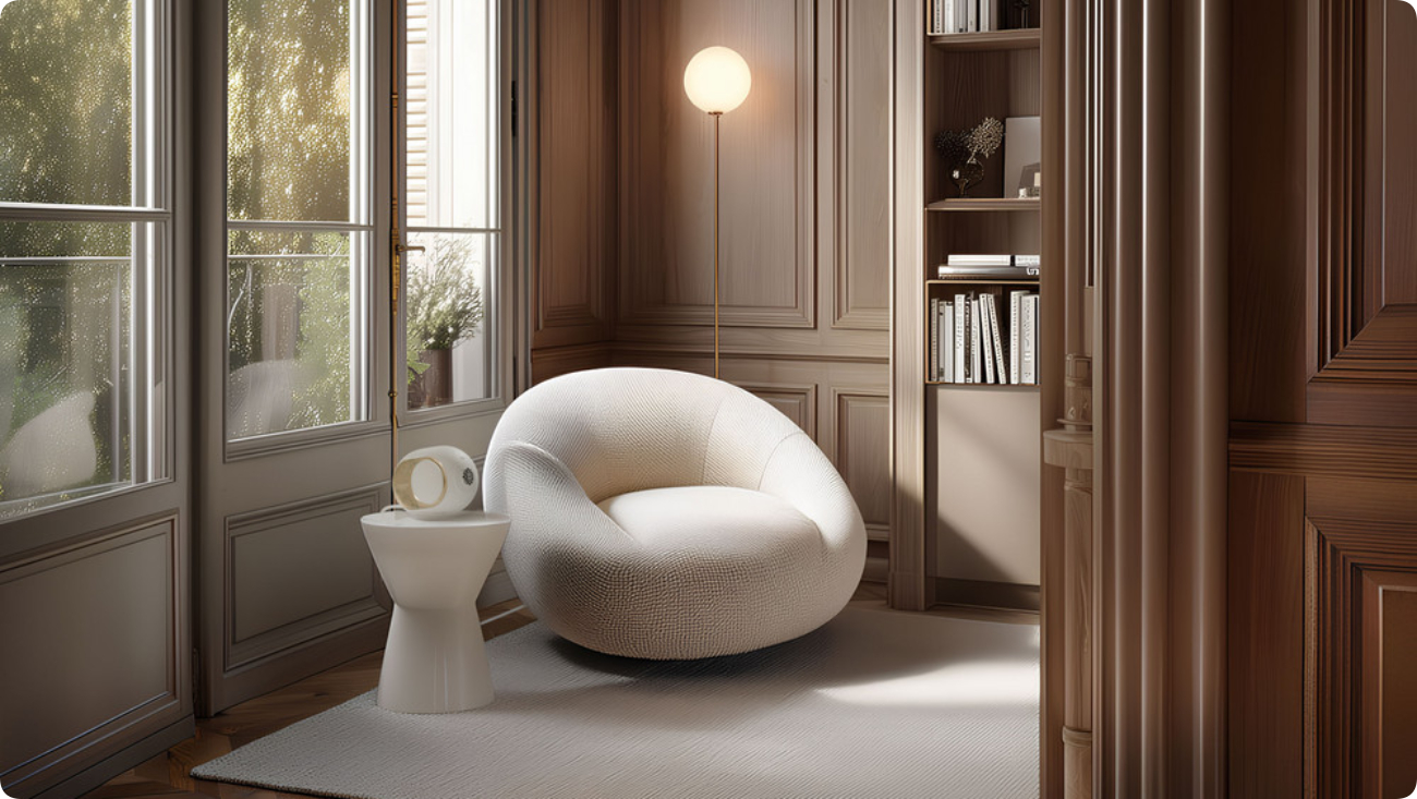 Колонка Devialet Phantom Ultimate 98 дБ Opéra de Paris Gold Leaf — эксклюзивная премиальная акустическая система с мощным чистым звуком и золотым оформлением