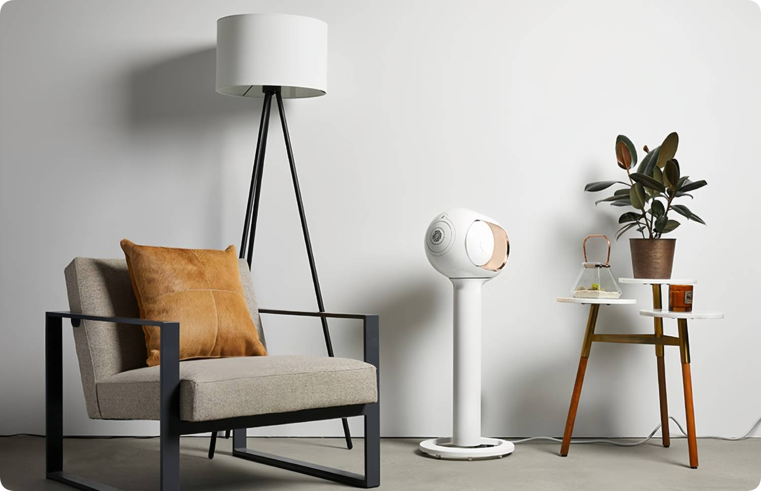 Стойка Devialet Tree для Phantom I — элегантная подставка, обеспечивающая оптимальную высоту и устойчивость колонке