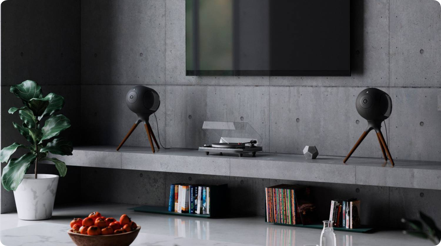 Стойка Devialet Treepod для Phantom I — легкая и прочная подставка, обеспечивающая стабильное размещение акустики